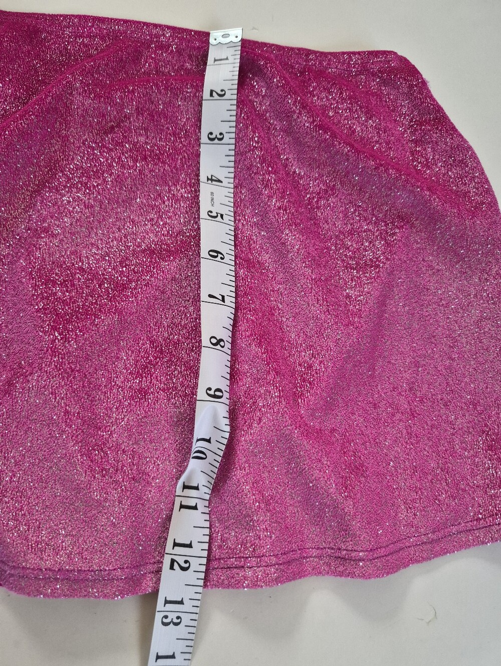 Mondor Figure Skating Skirt Adult XL Sparkling Hot Pink Women's NWT - Picture 3 of 5